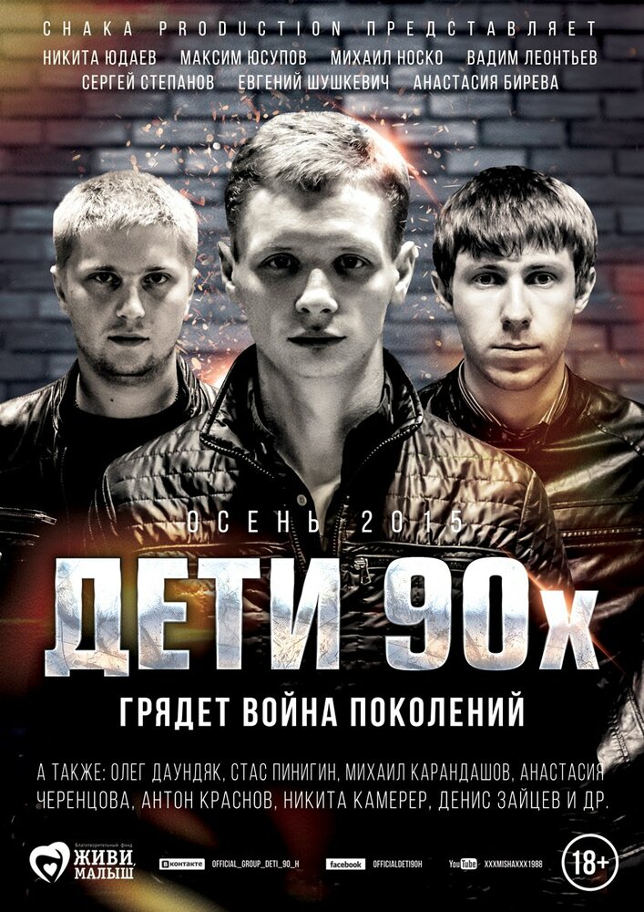 Дети 90-х (2015) постер