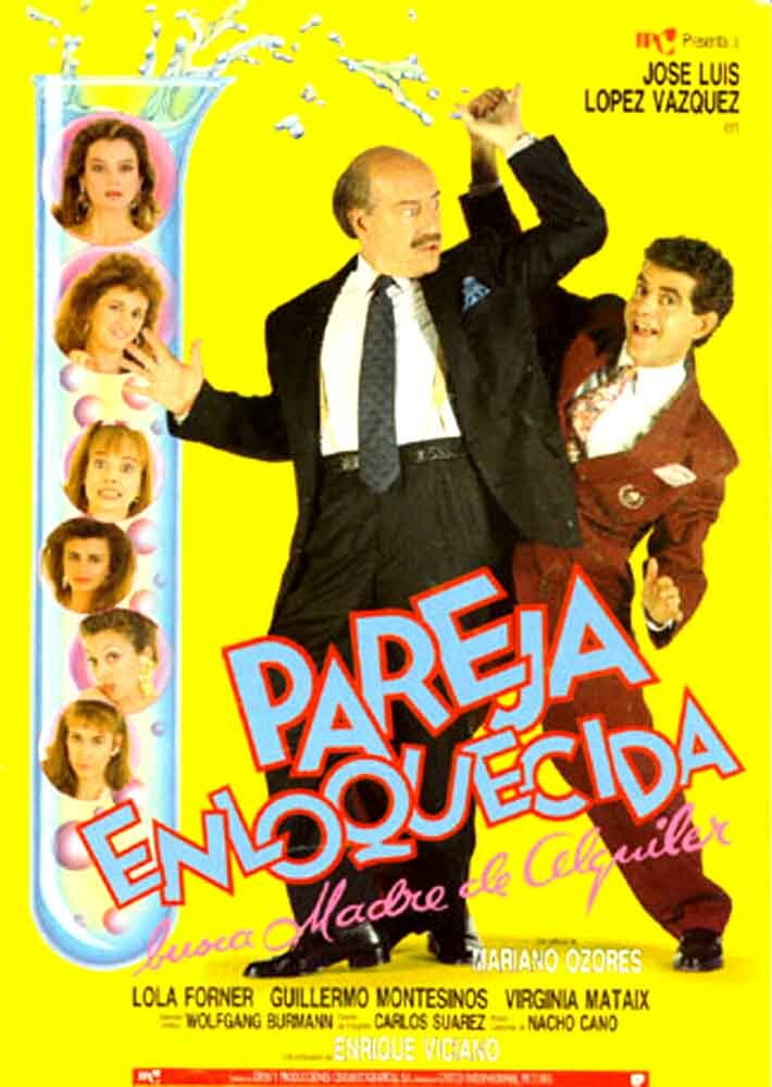 Pareja enloquecida busca madre de alquiler (1990) постер